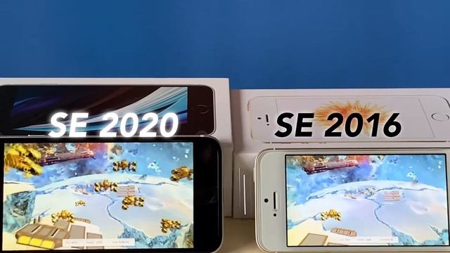 iPhone SE 2020 3Dmark vs iPhone SE 2016 смотреть онлайн
