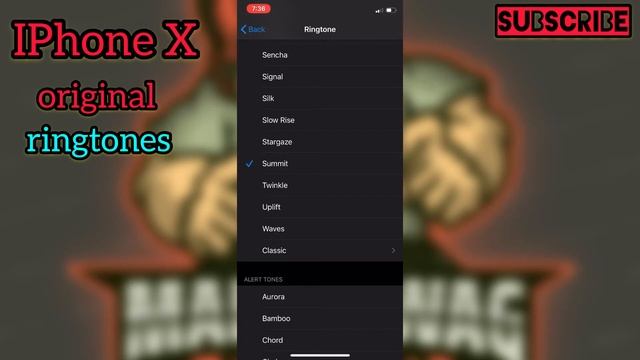 Iphone X original ringtones // 4K // APPLE RINGTONES смотреть онлайн