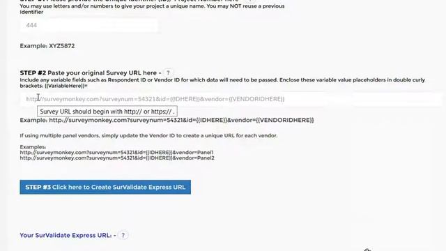 SurValidate Express URL Generator смотреть онлайн