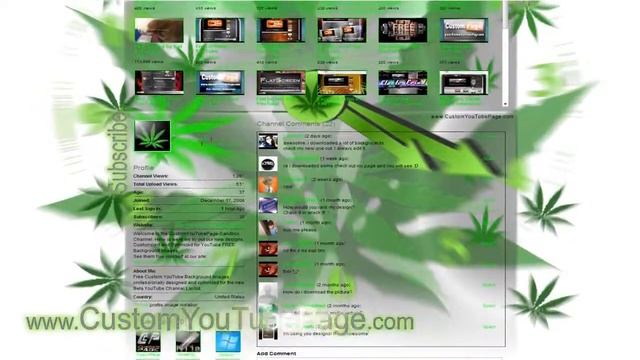 Medication Time Marijuana YouTube Background смотреть онлайн