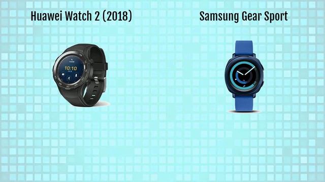 Huawei Watch 2 (2018) vs Samsung Gear Sport смотреть онлайн