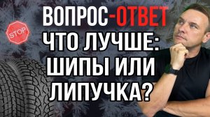 Какая резина лучше - с шипами или «липучка»?