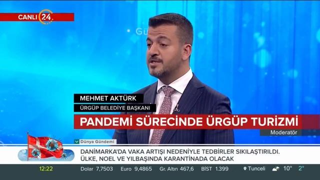 Belediye Başkanımız Mehmet Aktürk’ün 24 TV canlı yayın stüdyo programı. смотреть онлайн
