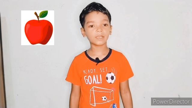 Apple 🍎 Day Speech for kids I My Favourite Fruit Apple l Easy Lines on Apple l смотреть онлайн