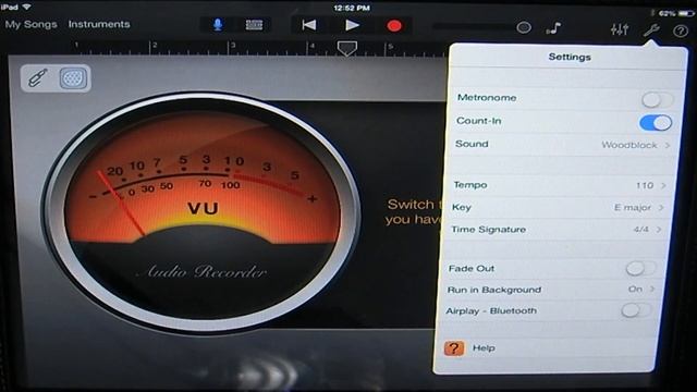Inter App Audio Setup in Garageband for Ipad, Iphone, and Ipod touch tutorial смотреть онлайн