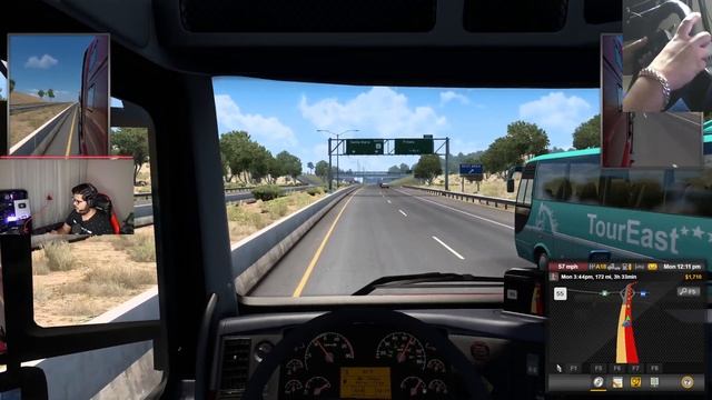 Exploring California & Setting up the Game - American Truck Simulator Gameplay #1 смотреть онлайн