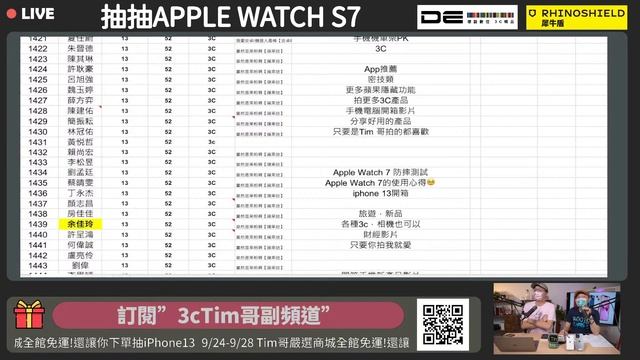 ［直播］抽獎iPhone13！iPhone13全系列實機Q&A｜重大事情宣布ft.神秘嘉賓 смотреть онлайн