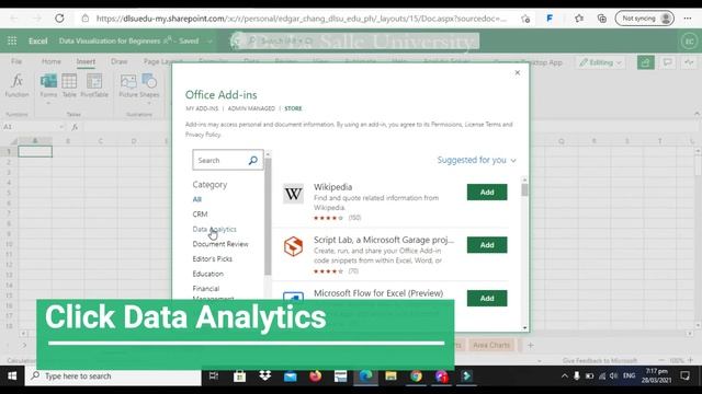 How to install Analysis Toolpak in Excel Online Very Quick смотреть онлайн