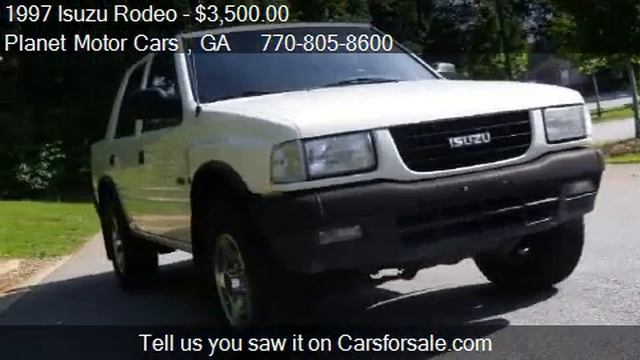 1997 Isuzu Rodeo S 4WD for sale in Smyrna, GA 30082 at Plane смотреть онлайн