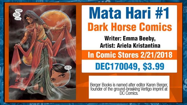 MATA HARI #1 FROM DARK HORSE COMICS смотреть онлайн