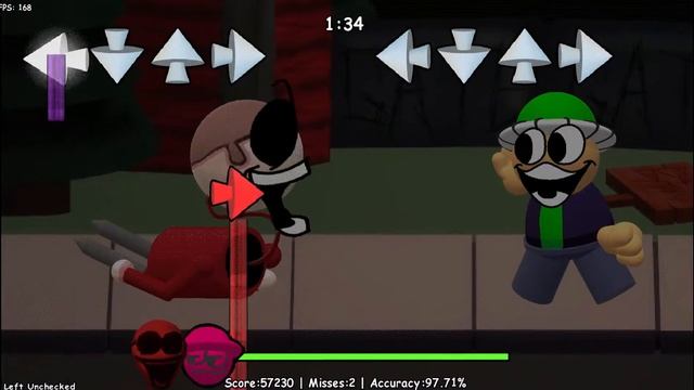 Vs Dave and Bambi Golden Apple, Left Unchecked смотреть онлайн