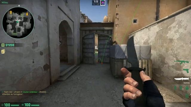 CS:GO - New Dust 2: Smoke for Mid Doors from Top Mid смотреть онлайн