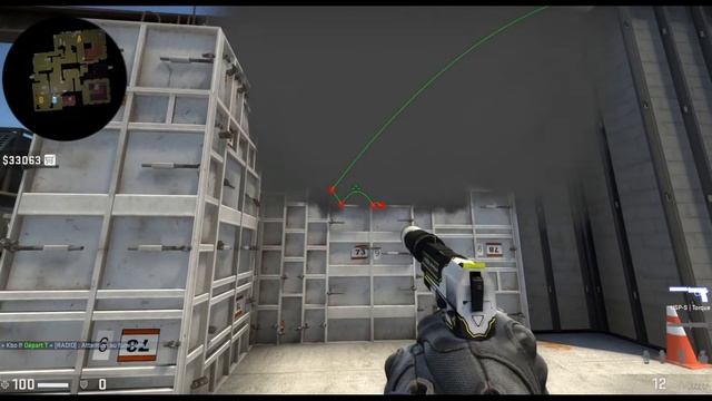 CSGO: Smoke from T Spawn to Window on Vertigo [64 Ticks] смотреть онлайн