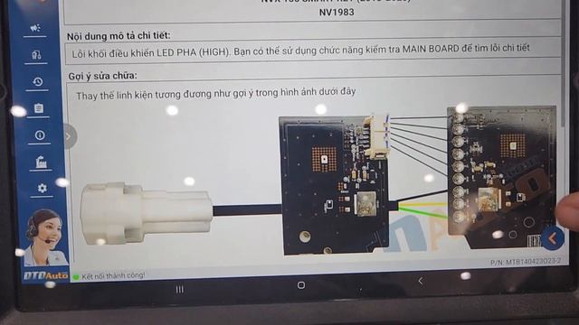 MOTOSCAN Tab test Motorcycle Headlight LED system смотреть онлайн