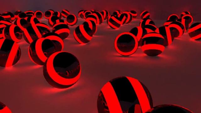 Animation balls in Cinema 4D on Mac Pro 4K смотреть онлайн