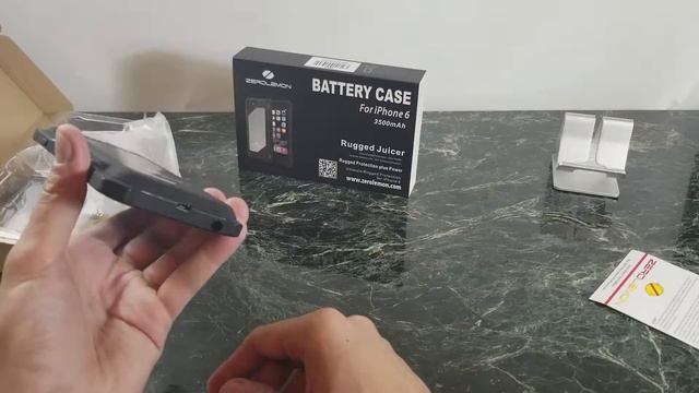 ZeroLemon iPhone 6 6s 3500mah battery Case Review and Unboxing смотреть онлайн