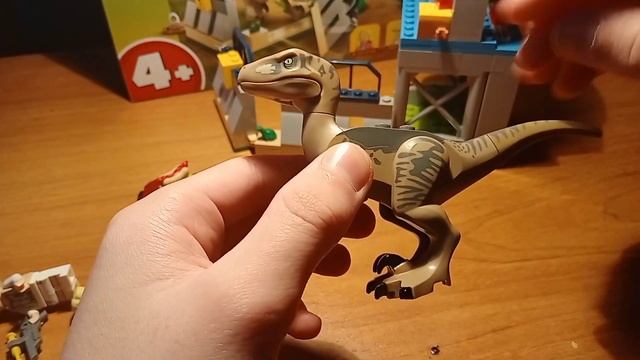 обзор на набор лего 76957 Jurassic Park 30 лет побег велоцираптора #jurassicpark