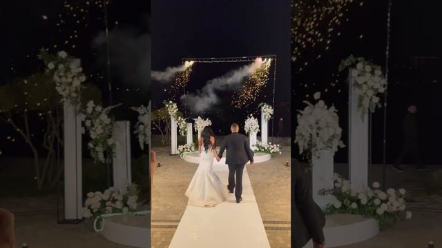 Наземный фейерверк на свадьбу Усадьба Голицыных 11.10.24 смотреть онлайн