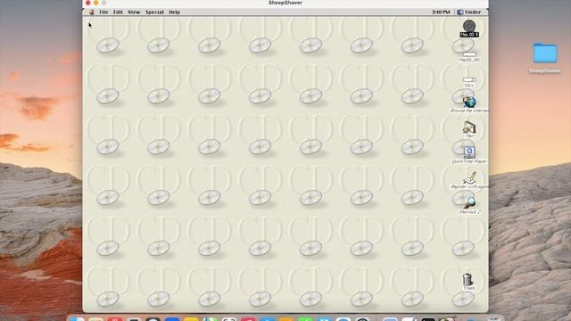 Mac OS 9 on SheepShaver смотреть онлайн