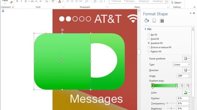 iOS 7 in Word - 03/30 - MESSAGES ICON смотреть онлайн