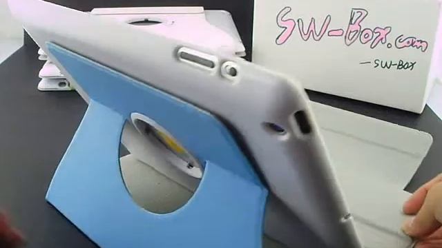 Slim-fit 360 Degree Rotating Stand Case for iPad 3 iPad 2 смотреть онлайн