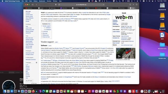 WebM Now Playing on macOS Big Sur 11.3 Beta 2 смотреть онлайн