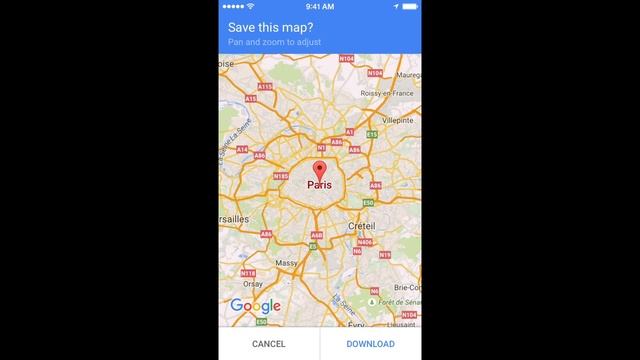 How to Download a Map to Your iPhone with Google Maps Offline Mode смотреть онлайн