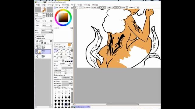 Speedpaint Hentai Witch смотреть онлайн
