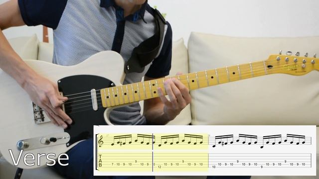 Papa Roach - Last Resort (guitar cover, tabs) смотреть онлайн