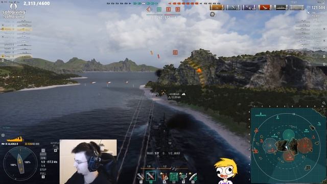 World of Warships - Alaska's playground смотреть онлайн