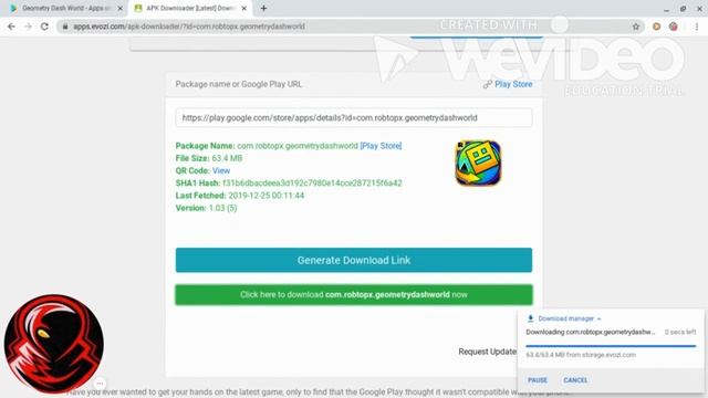 How to get geometry dash on chromebook!!!! смотреть онлайн