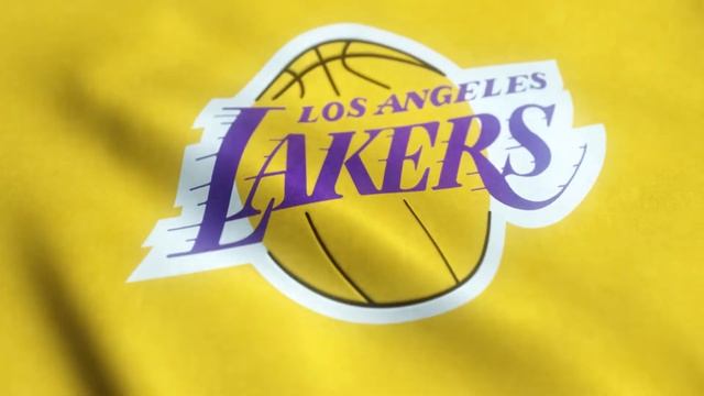 Los Angeles Lakers Logo Flag Animation Loop смотреть онлайн