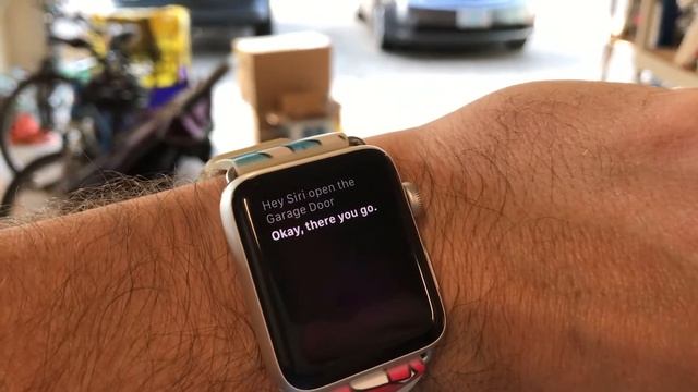 Opening My Garage Door With Siri Using The Chamberlain Smart Garage Door Opener With MyQ Bridge смотреть онлайн