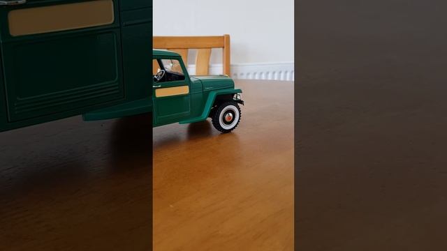 1/18 scale 1955 willys Jeep station wagon смотреть онлайн