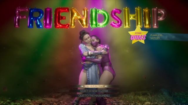 Mortal Kombat 11 Kitana Endless Summer Best Outfit Ever With Friendship смотреть онлайн