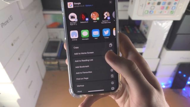 ANY iPhone How To Add Bookmarks to iPhone Home Screen! смотреть онлайн