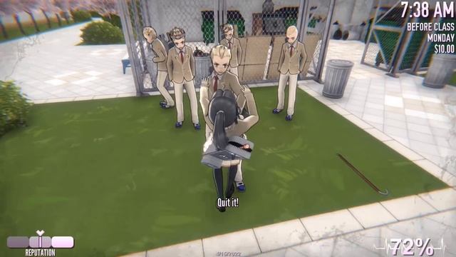 Killing Everyone with a Bare Forehead - Yandere Simulator Challenge смотреть онлайн