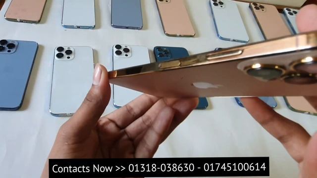 golden colour iPhone 13 Pro Max Dubai high super master copy mobile unboxing review смотреть онлайн