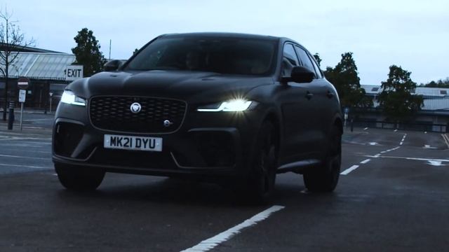 Matte Black - Jaguar F-Pace смотреть онлайн