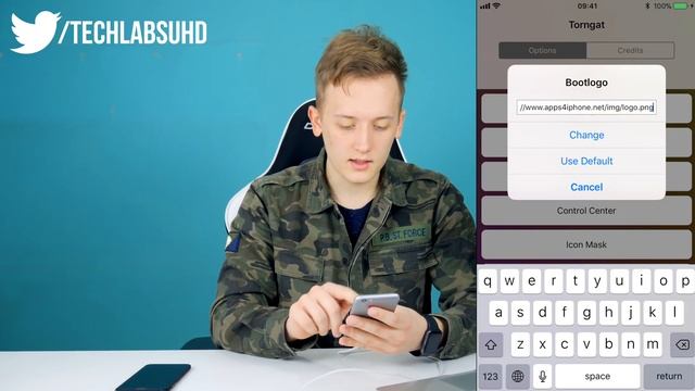 Customize iPhone 5s, 6, 6s, 7, 8 & X IOS 11 - 11.1.2 / icons shape, resolution, boot logo! No JB смотреть онлайн