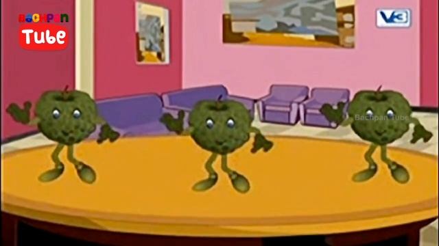 Custard Apple Fruit Songs | English Fruit Rhyme | Cartoon For Kids | Bachpan Tube смотреть онлайн