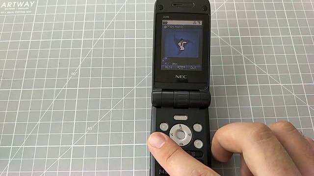 NEC E338 Mobile phone menu browse, ringtones, games, wallpapers смотреть онлайн