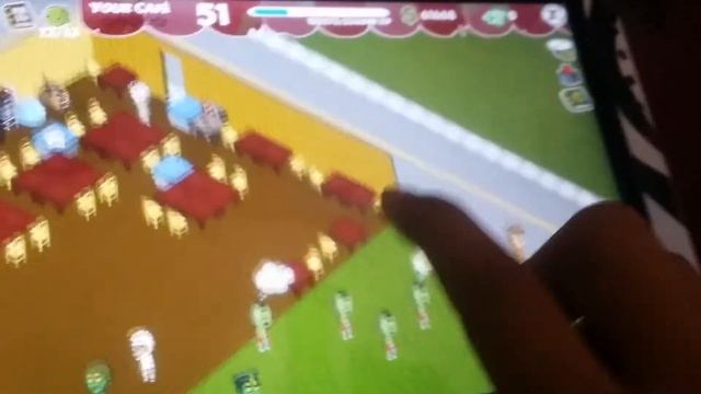 Zombie Cafe Your Cafe Attacking and Screaming смотреть онлайн