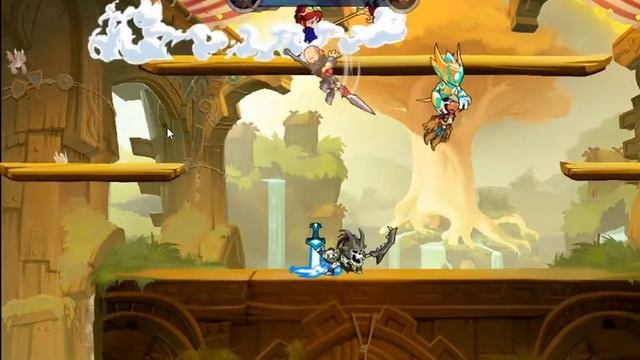 Brawlhalla. Продолжаем учиться играть!! Успех есть))) смотреть онлайн