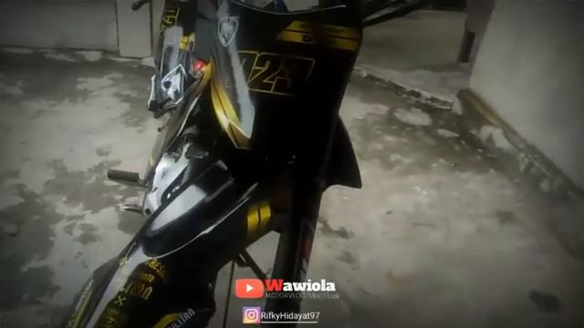 Yamaha vixion supermoto ,gak kalah keren sama klx/crf 😱 смотреть онлайн