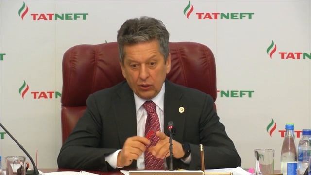 Пресс конференция с гендиректором «Татнефти» Наилем Магановым