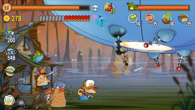 Swamp Attack - Hard Mode. Episode 4. Level 24 Gameplay Android walkthrough смотреть онлайн