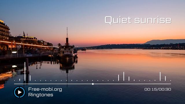Quiet sunrise - Alarm ringtone, Wake up sound смотреть онлайн