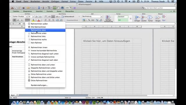 Kurs Microsoft Excel 2011 Mac: 23 Tabellenkalkulation Formatierung смотреть онлайн