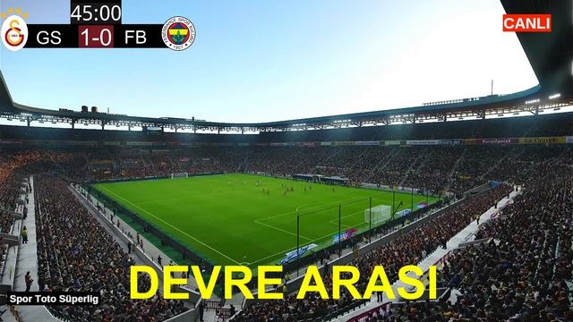 GALATASARAY FENERBAHÇE MAÇI CANLI İZLE